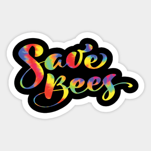 Save The Bees Sticker